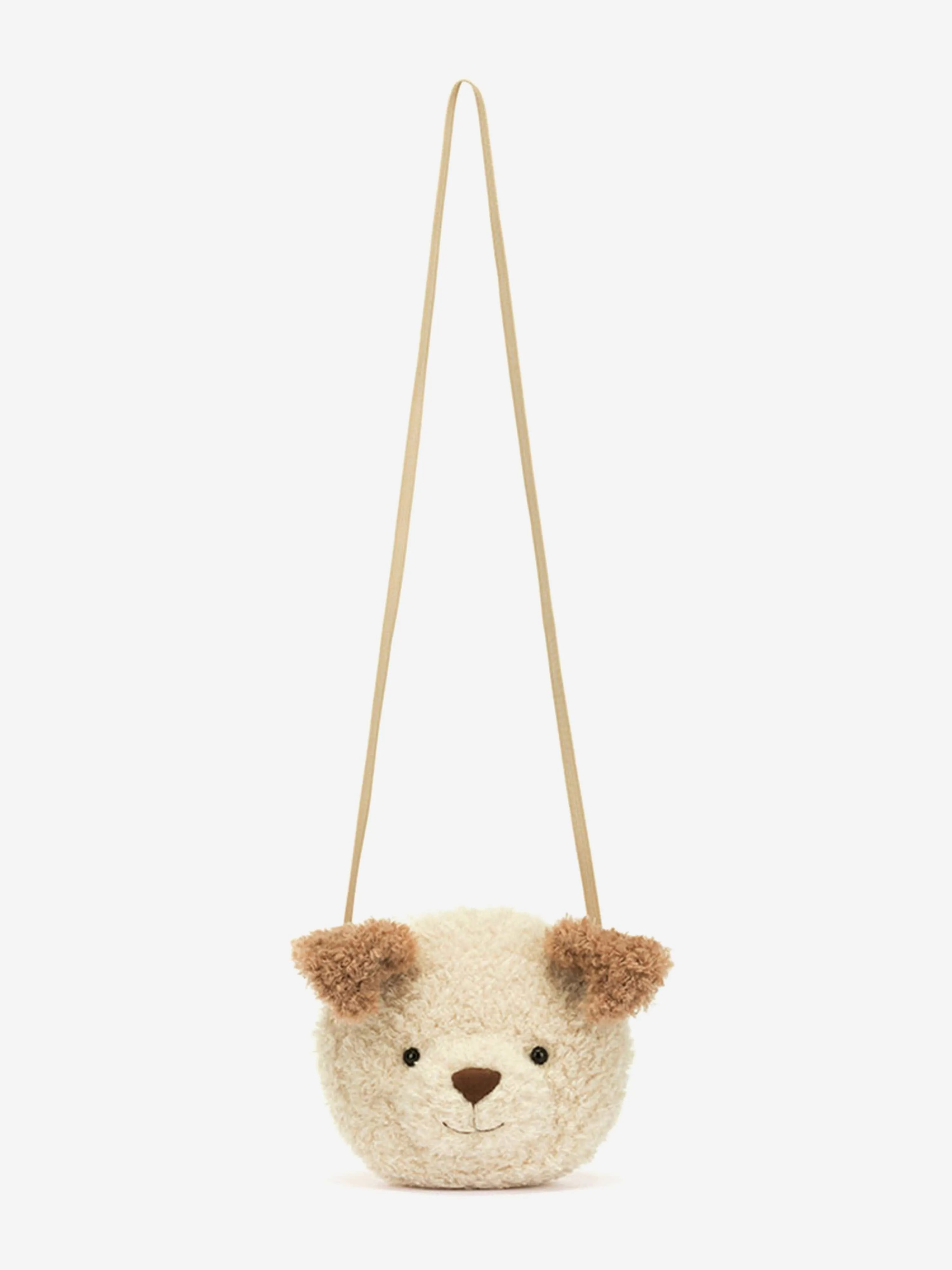 Little Pup Bag in Beige (19cm)
