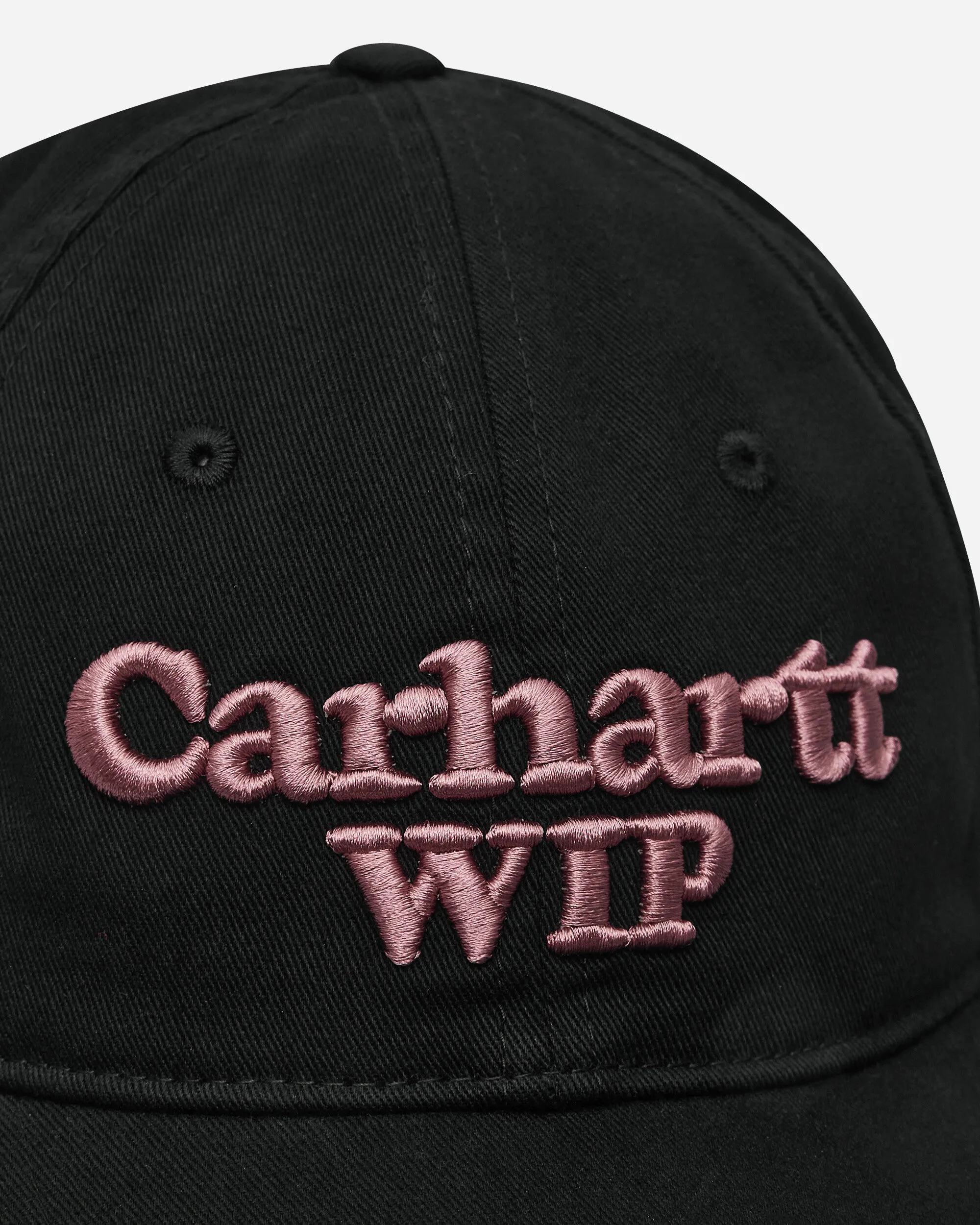 Logo Script Cap Black / Hortensia