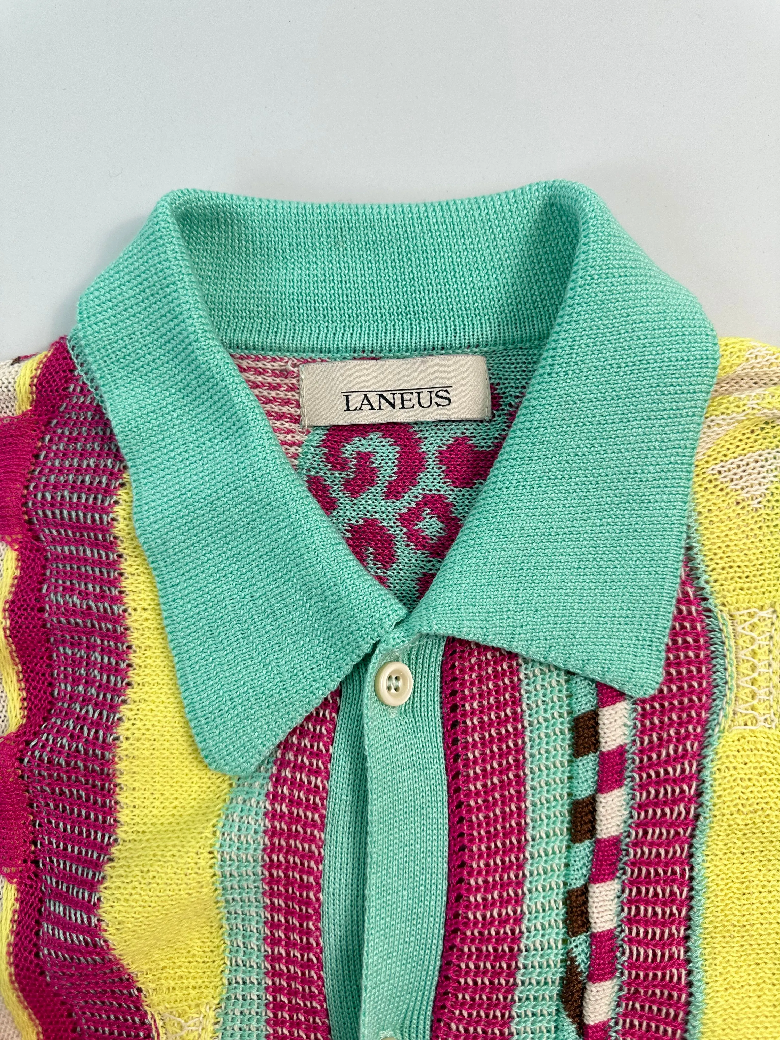 Maglia Cotone Multicolor Con Tasca