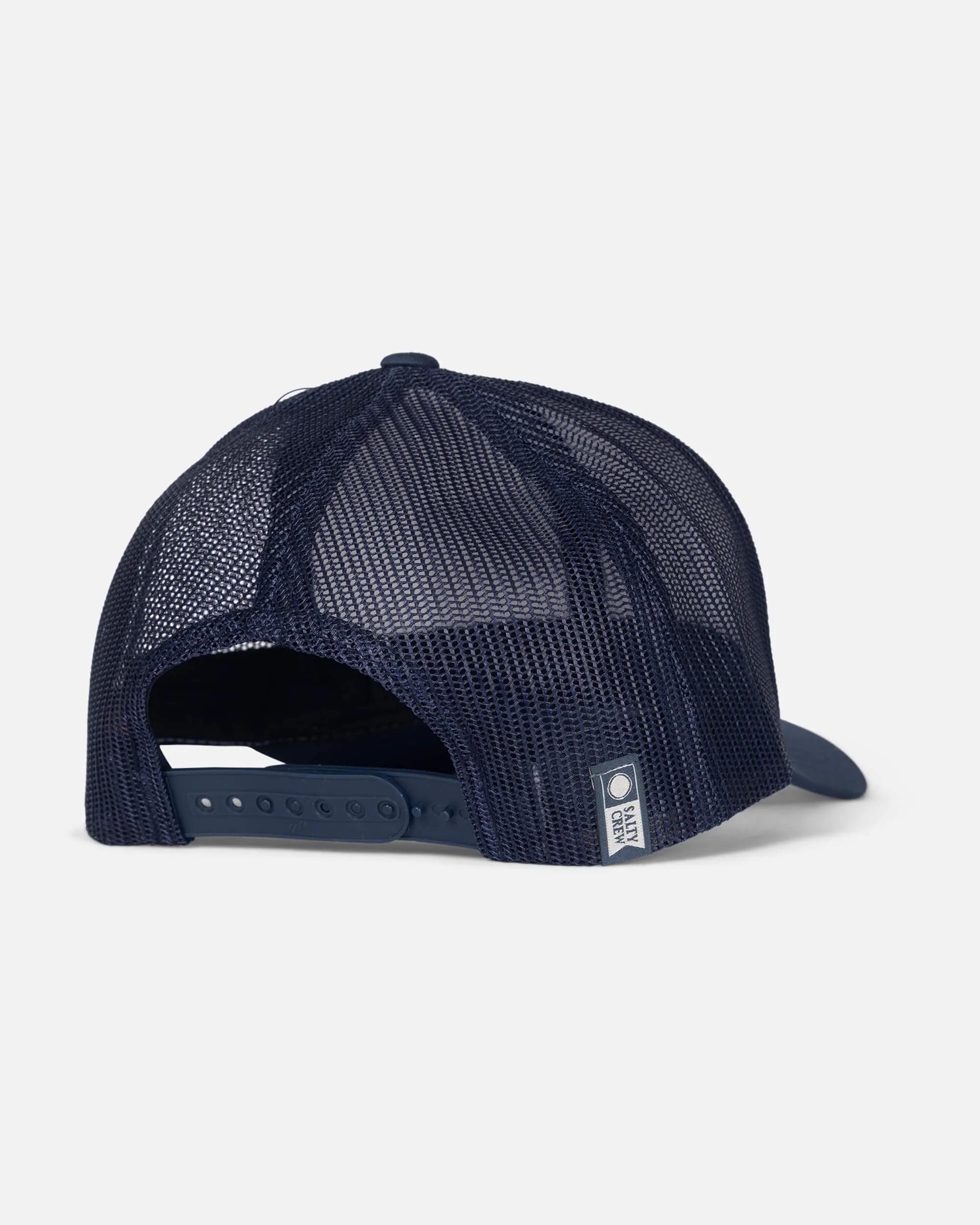 Marina Retro Trucker - White/Navy