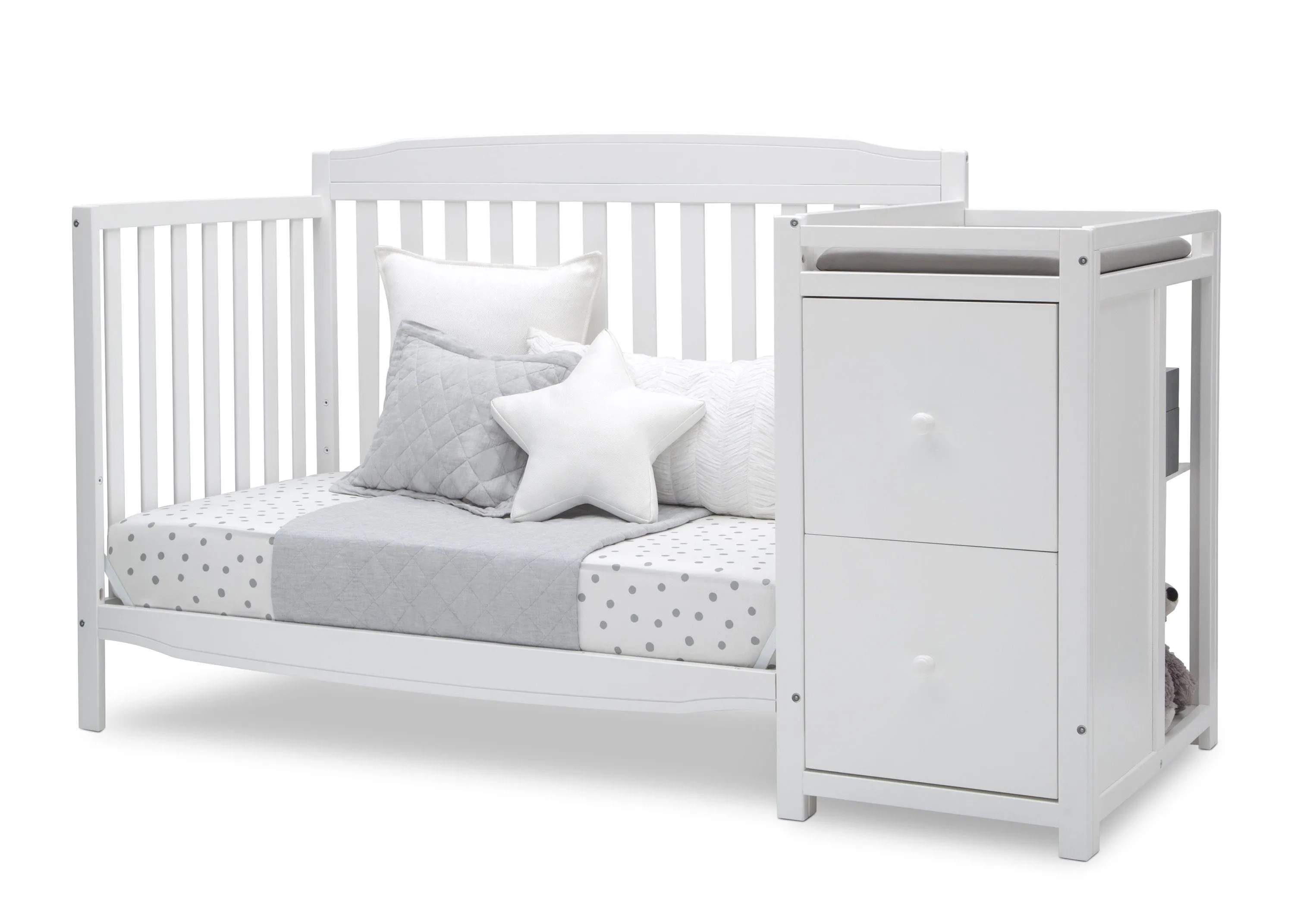 Mason Convertible 6-in-1 Crib and Changer