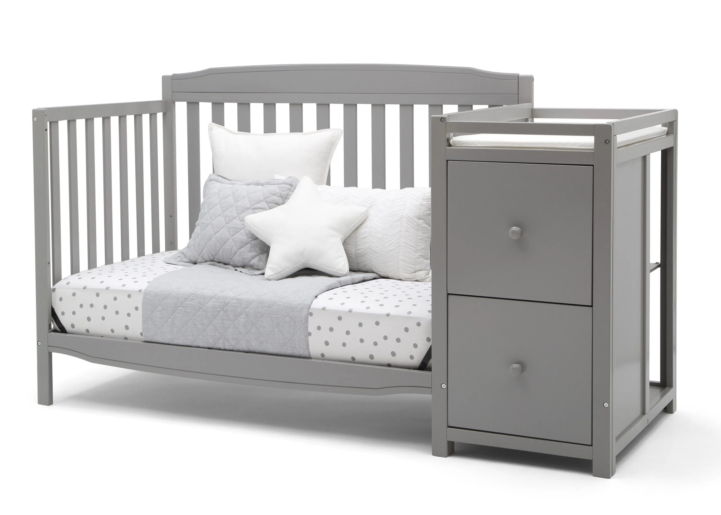 Mason Convertible 6-in-1 Crib and Changer