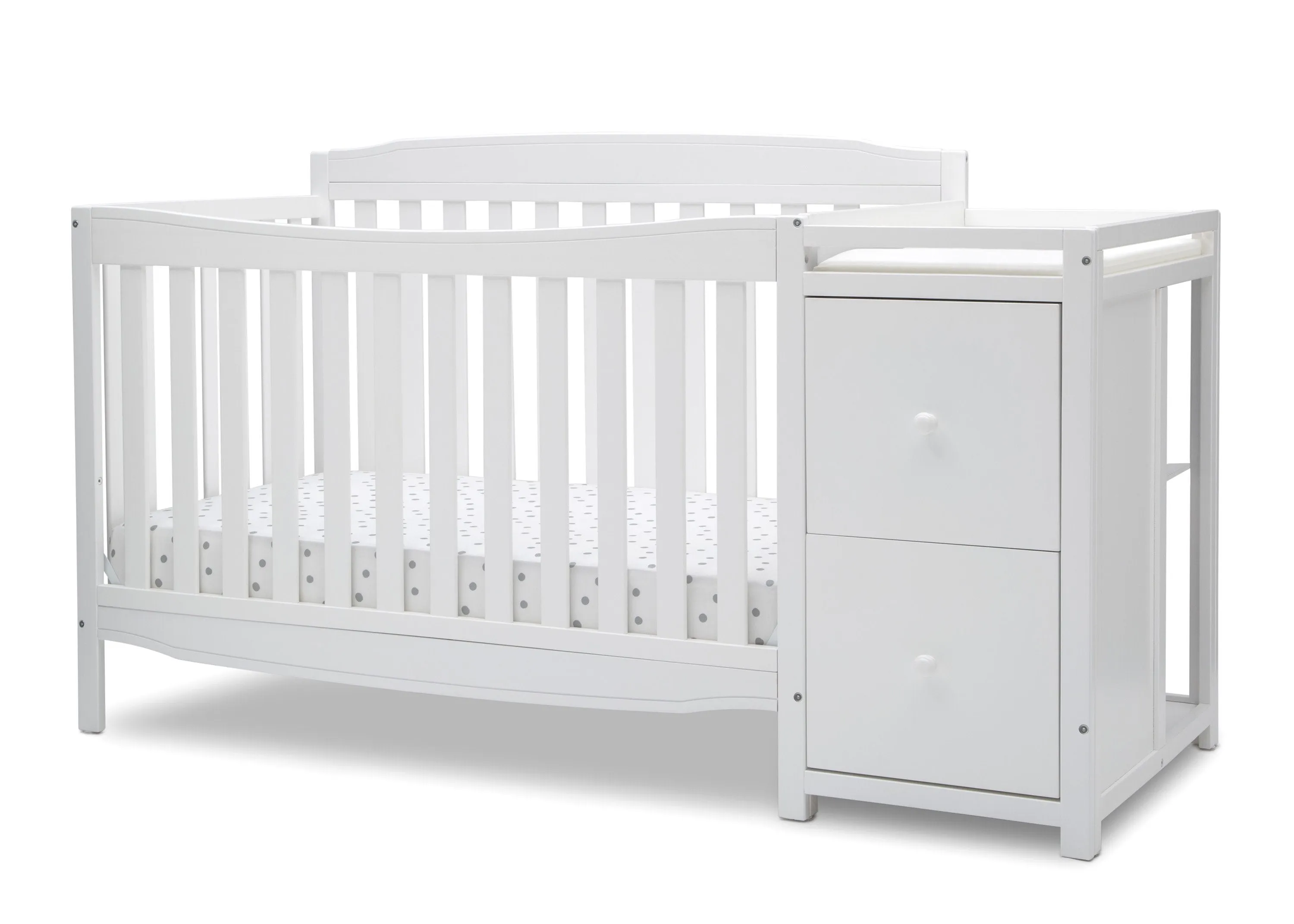 Mason Convertible 6-in-1 Crib and Changer