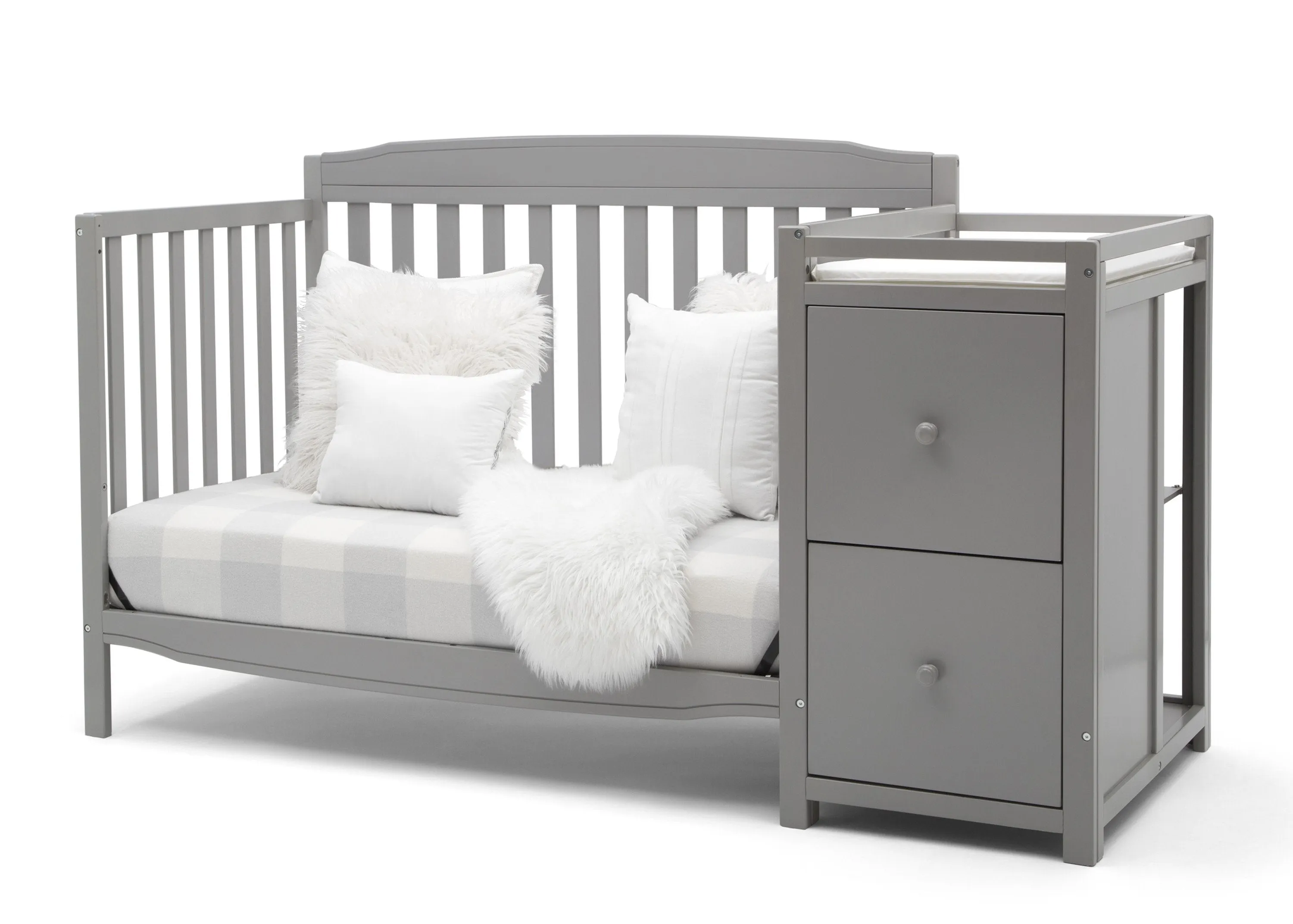 Mason Convertible 6-in-1 Crib and Changer