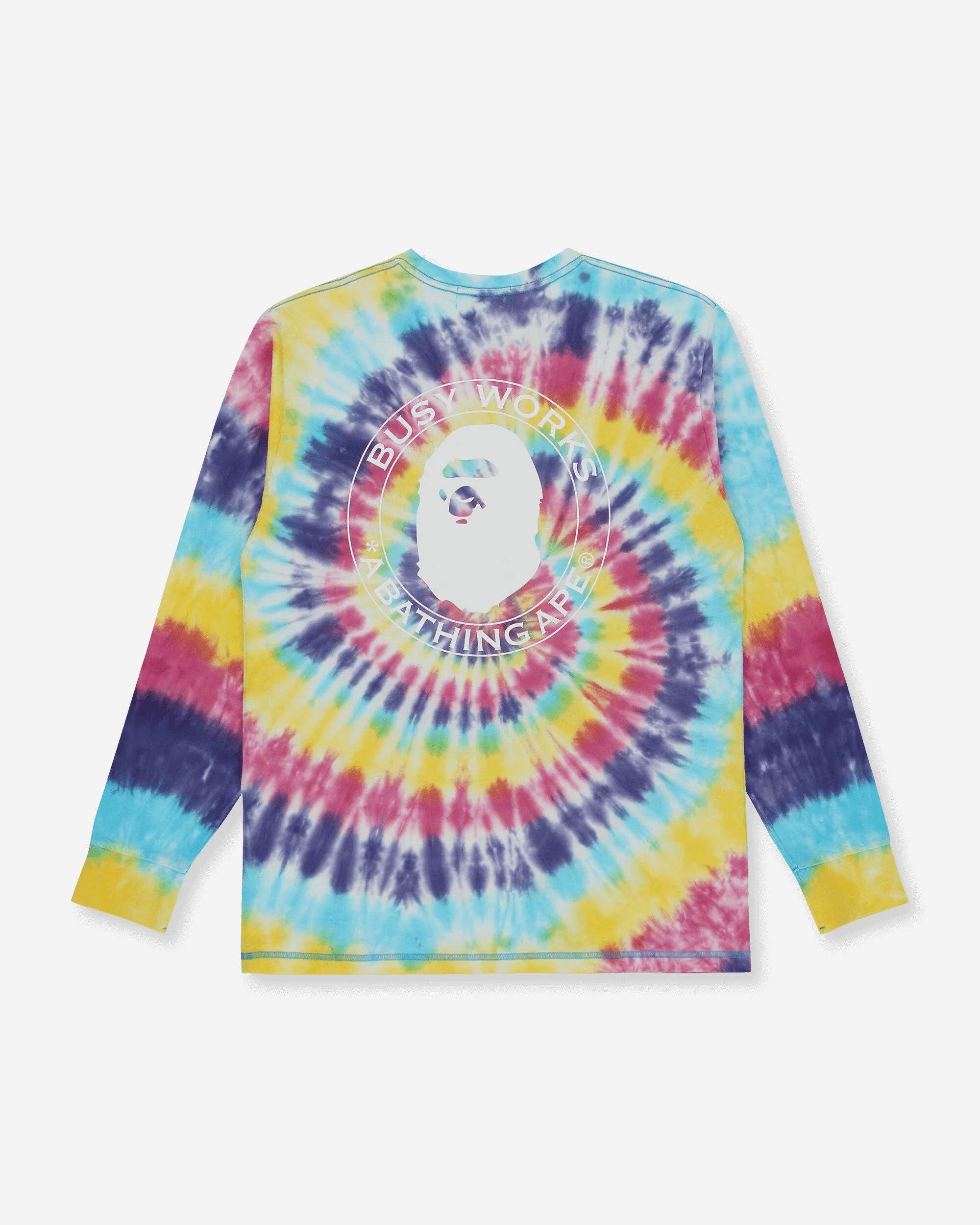 Men's Bape Tie Dye T-Shirt Multicolor