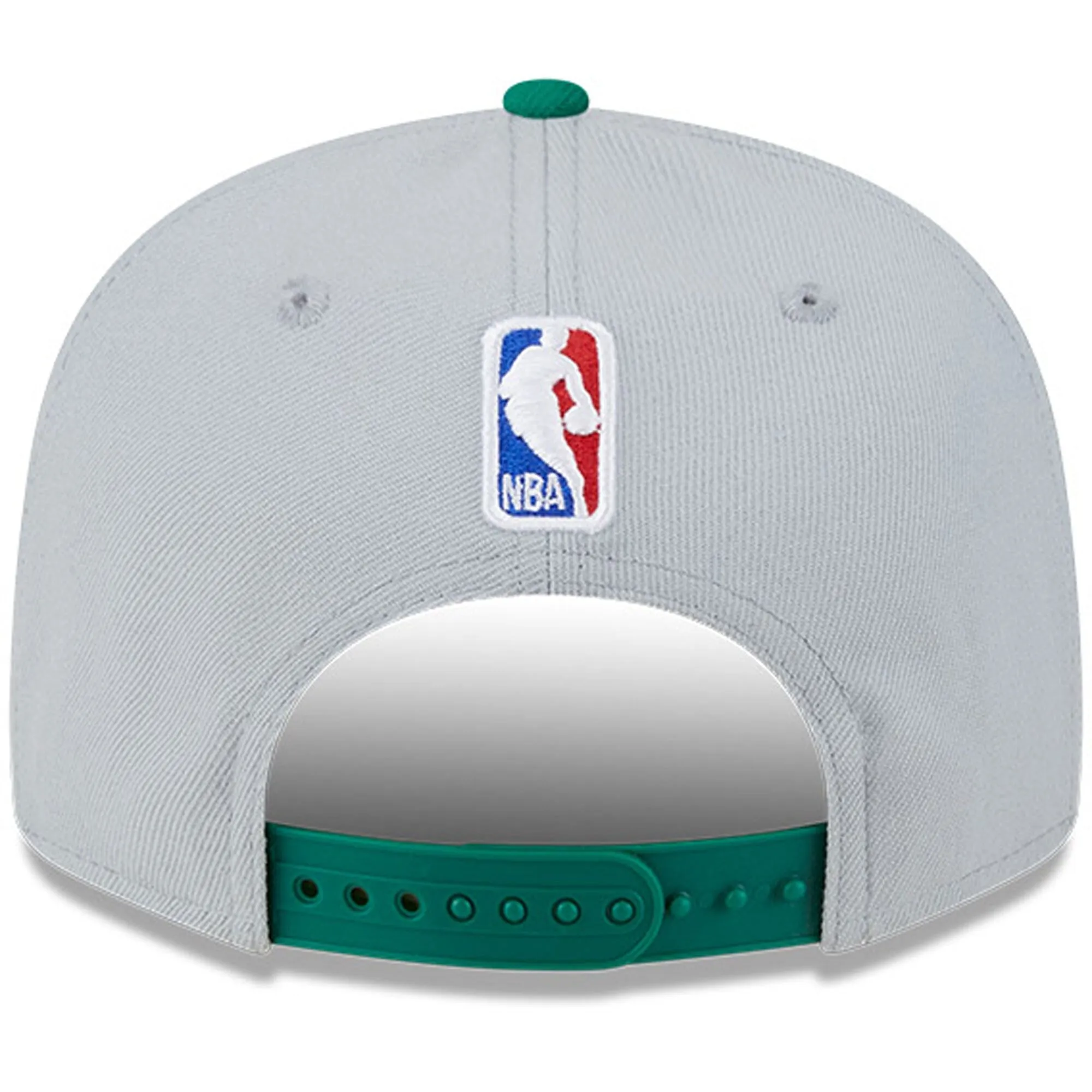 Men's Boston Celtics New Era Gray/Kelly Green Tip-Off Two-Tone 9FIFTY Snapback Hat