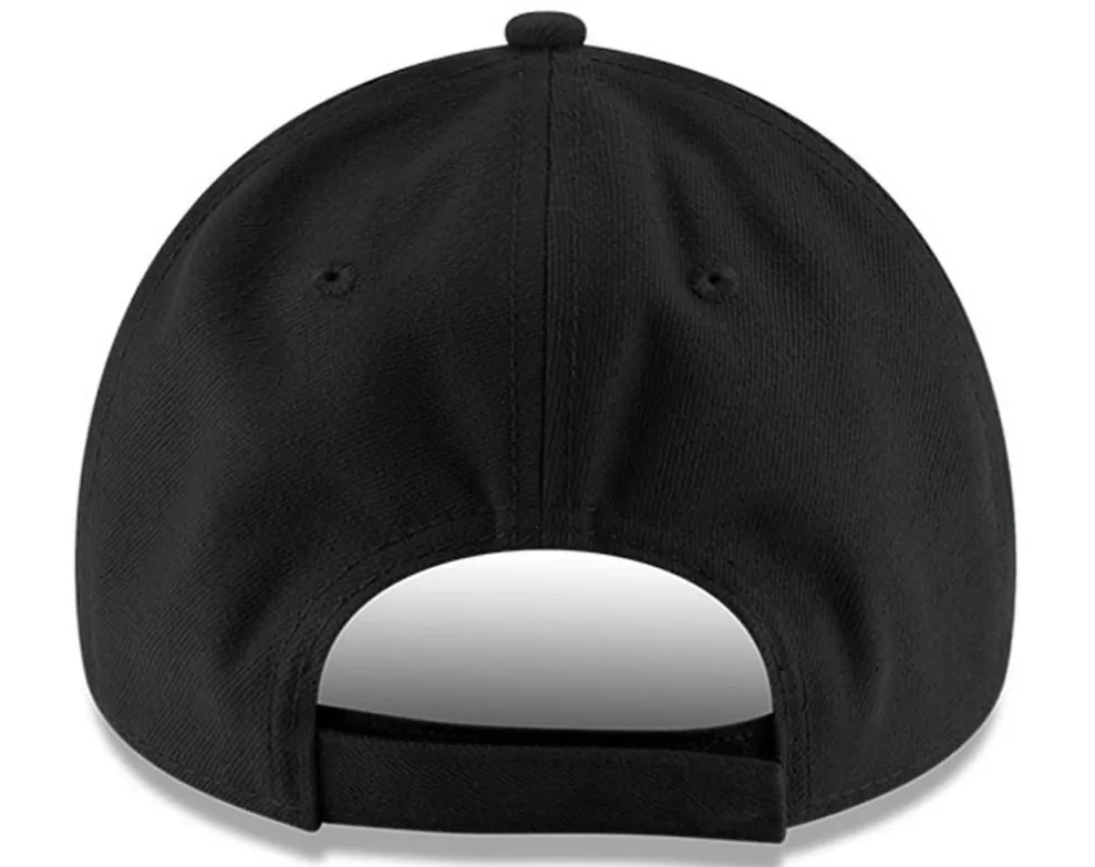 Men's Chicago White Sox New Era Black 2020 Postseason Locker Room 9FORTY Adjustable Hat
