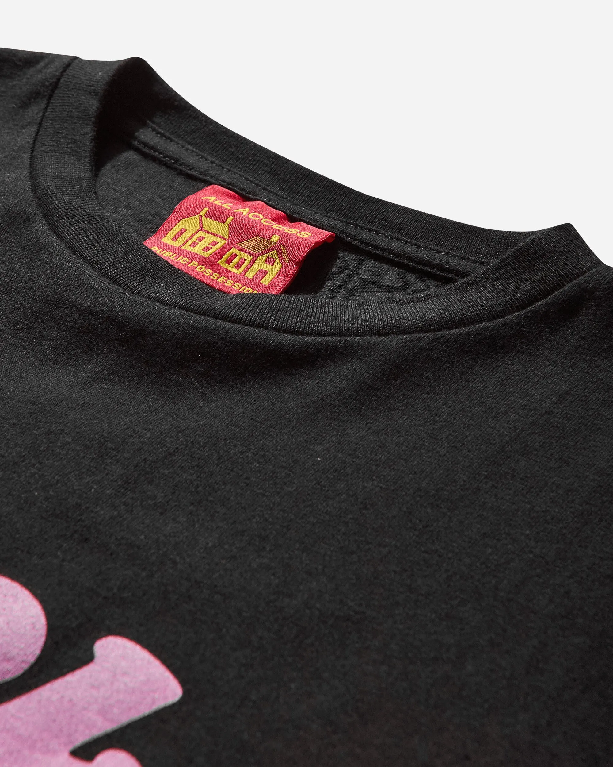 Men's Deejay T-Shirt Black Vintage Wash