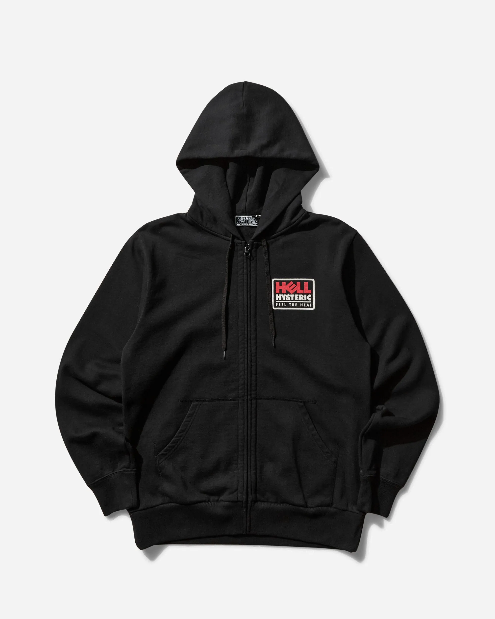 Men's Hell Girl Zip Hoodie Black