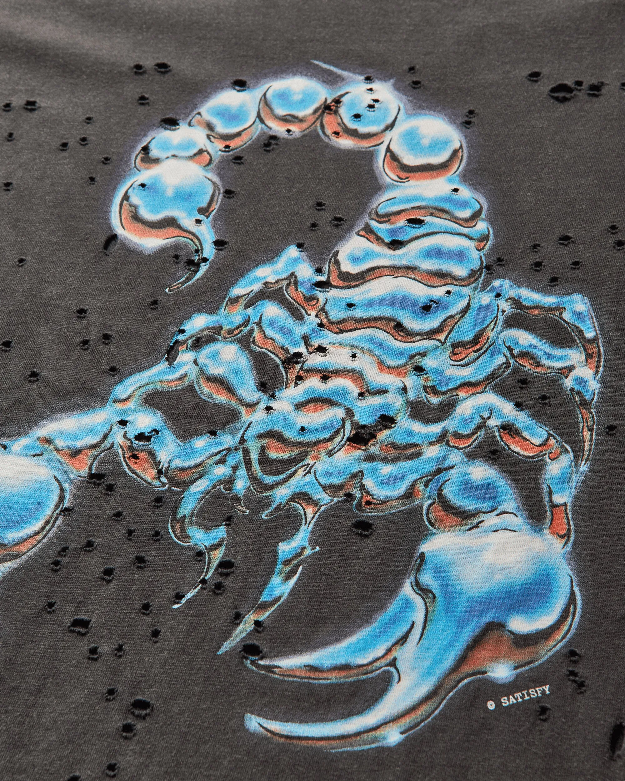 Men's MothTech T-Shirt Aged Black