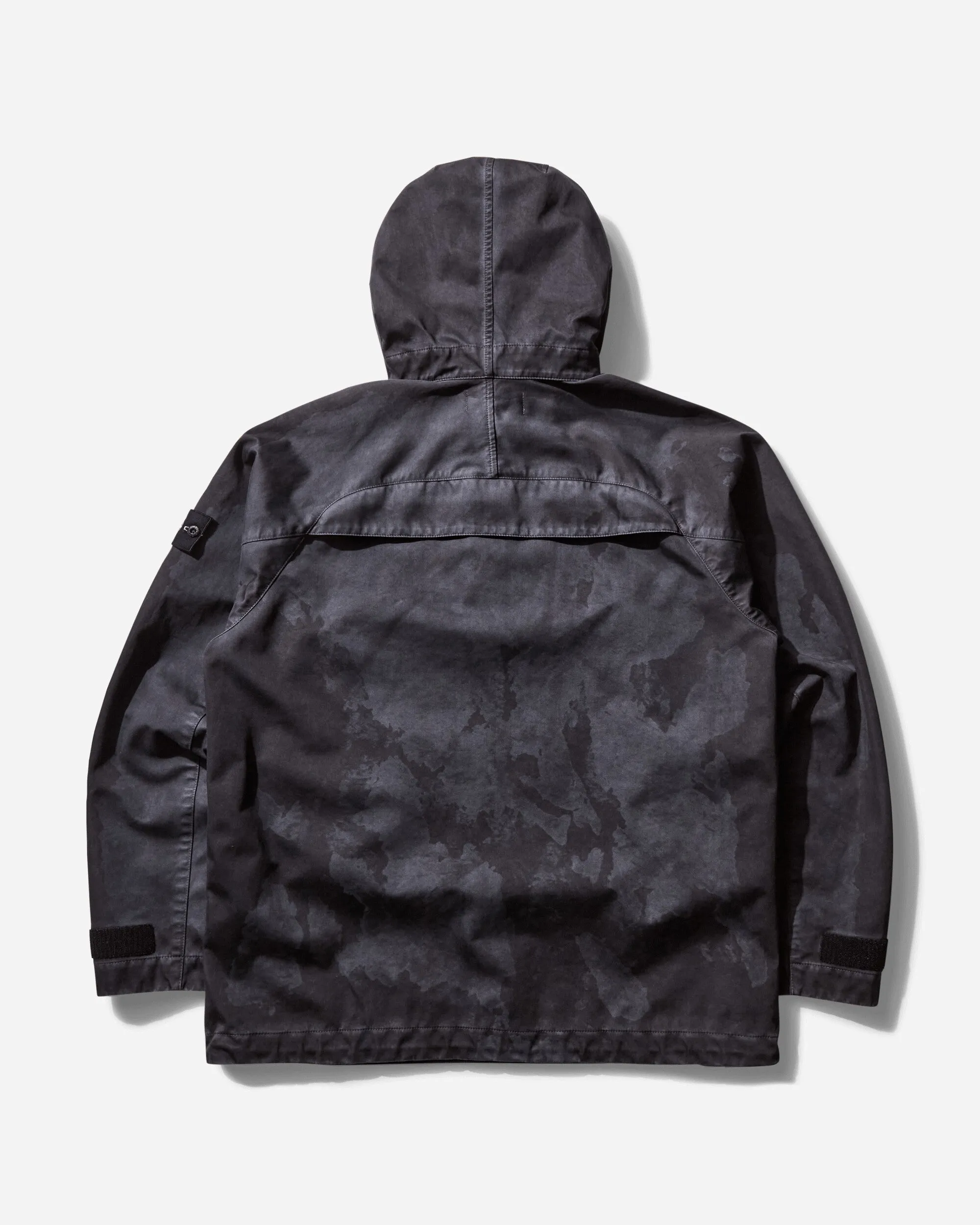 Men's Raso Gommato 3L Laser Camo Anorak Lead Grey