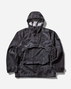 Men's Raso Gommato 3L Laser Camo Anorak Lead Grey