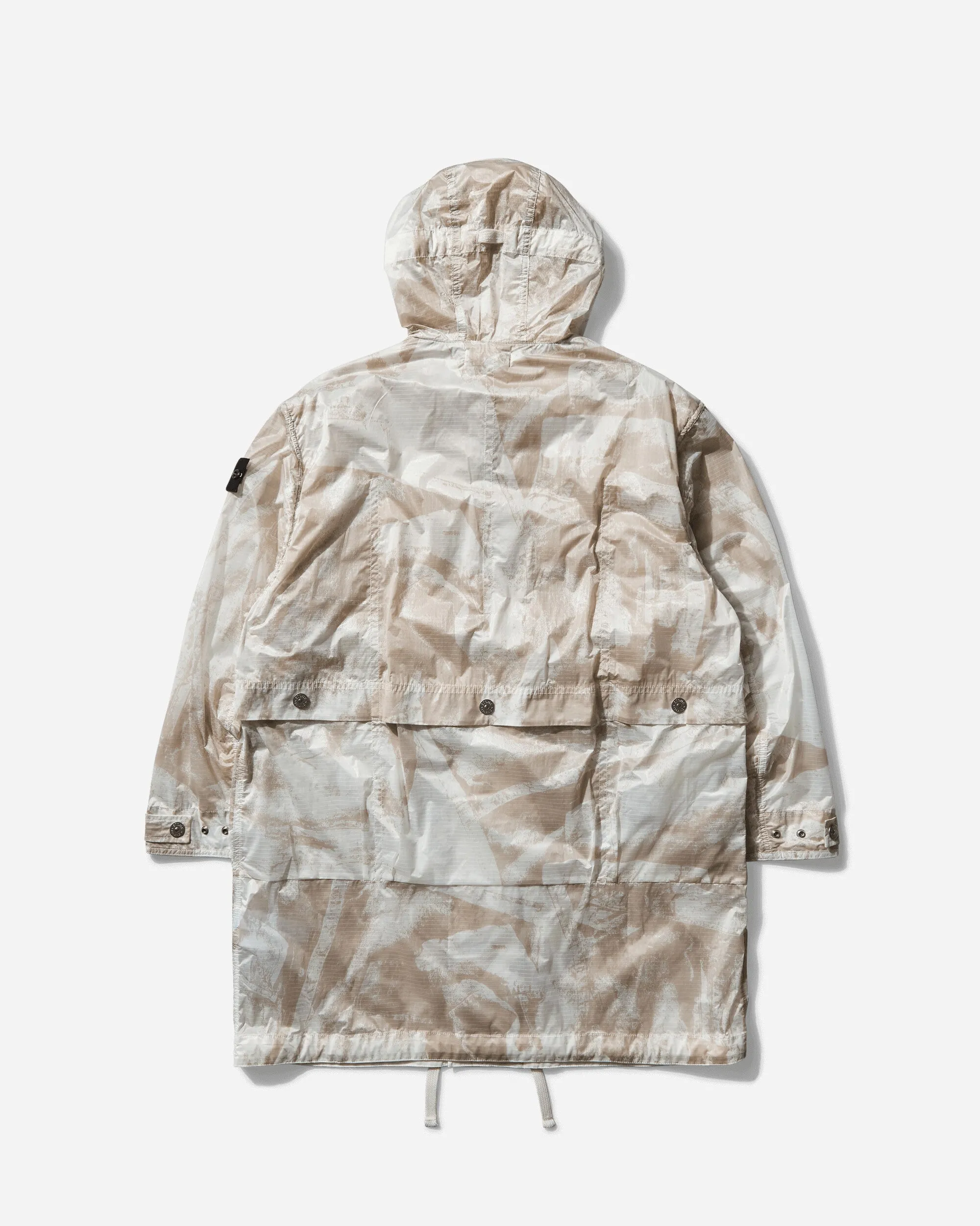 Men's UV-Reactive Scan Camo Nylon Ripstop Parka Desert