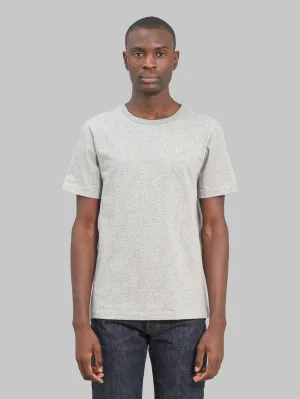 Merz b. Schwanen 215 2-Thread Heavyweight 7.2oz Crewneck Loopwheeled Classic Fit T-Shirt Grey Melange