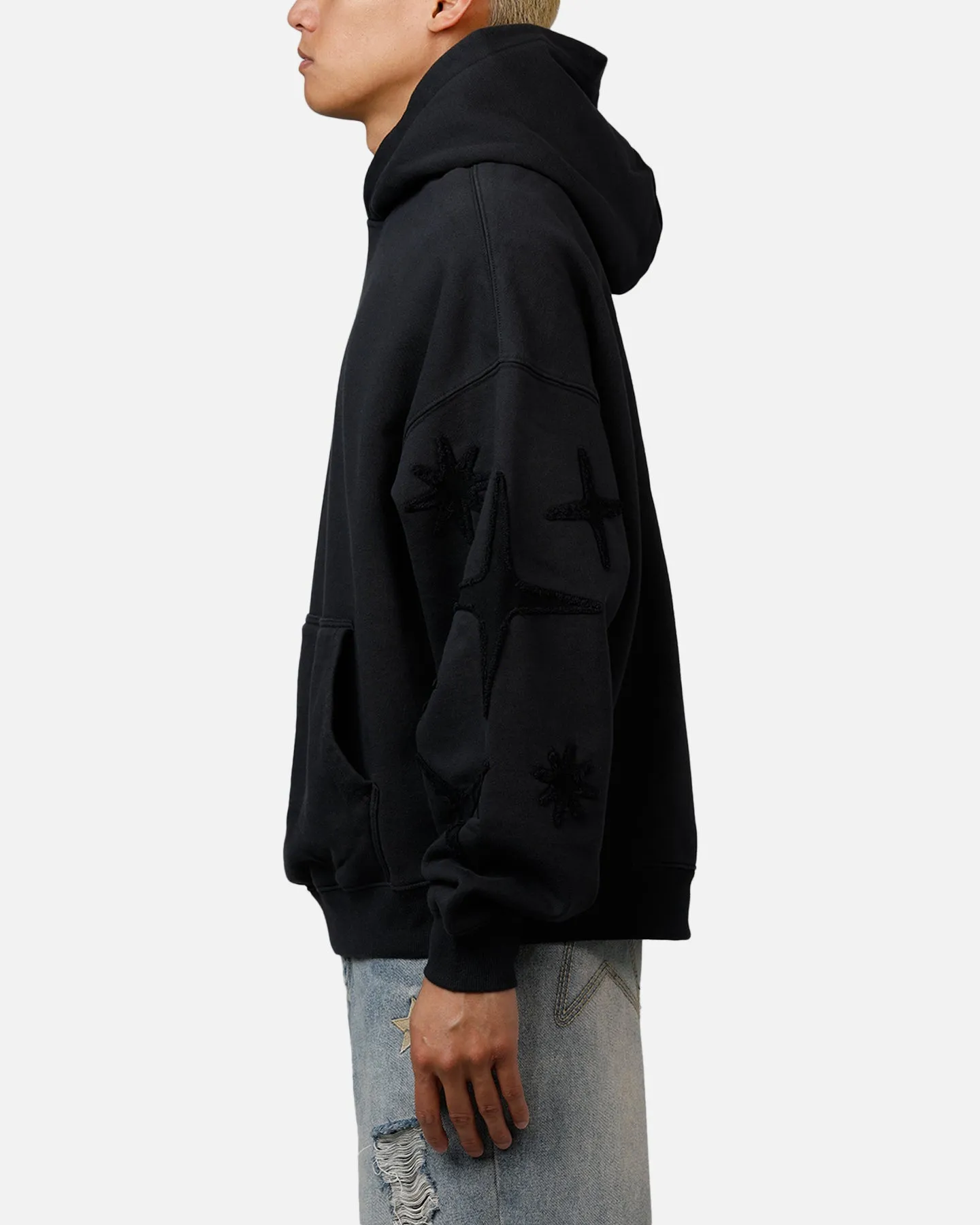Mitchell & Ness New York Yankees Starburst Hoodie Faded Black