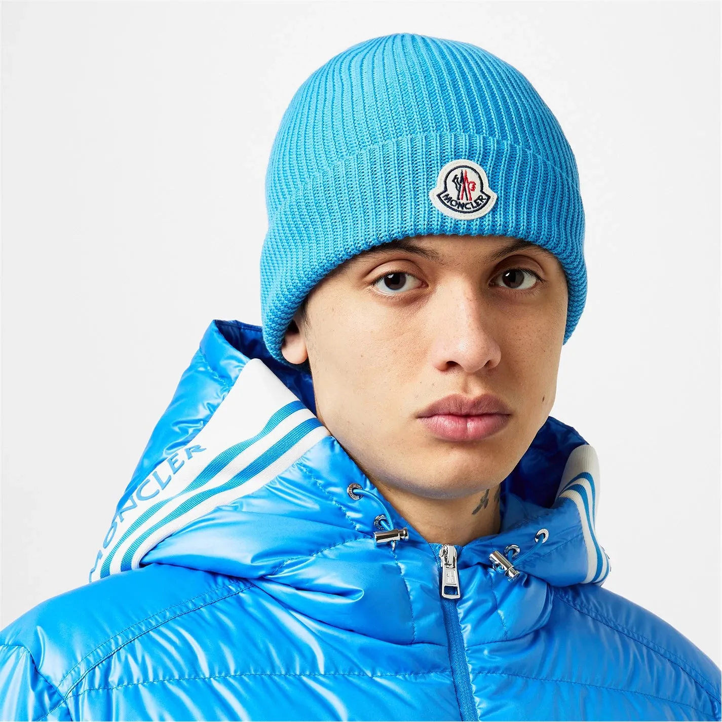 Moncler Logo Beanie