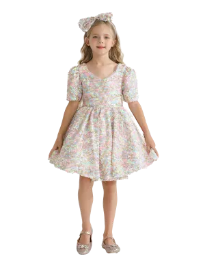Multicolor Sequin Bahia Dress