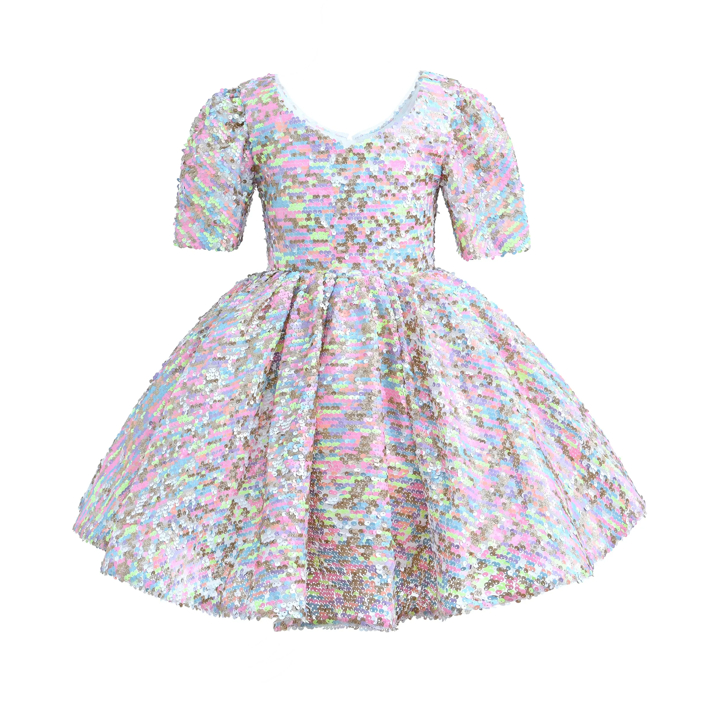 Multicolor Sequin Bahia Dress