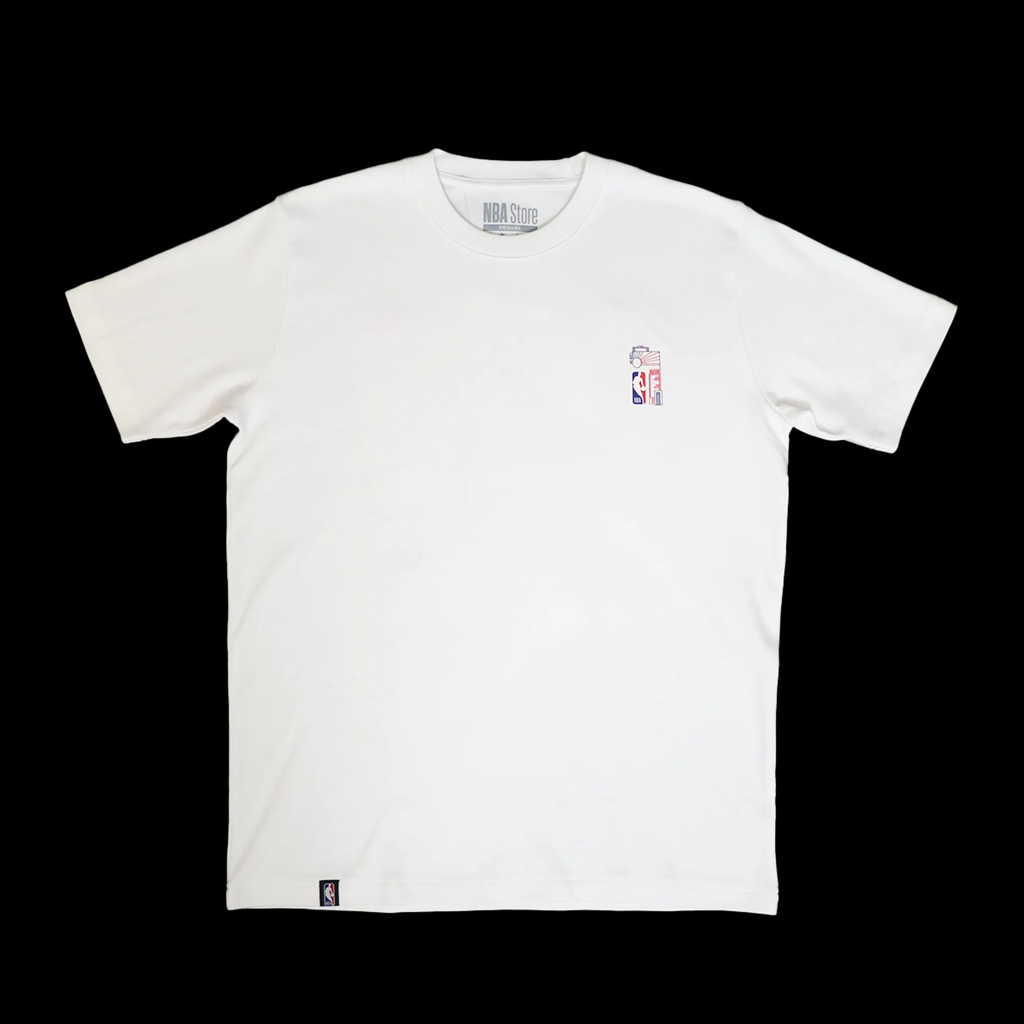 NBA Philippines Cityblock Tee - White