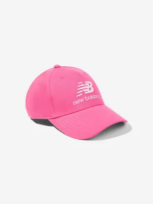 New Balance Girls Small Logo Cap in Pink