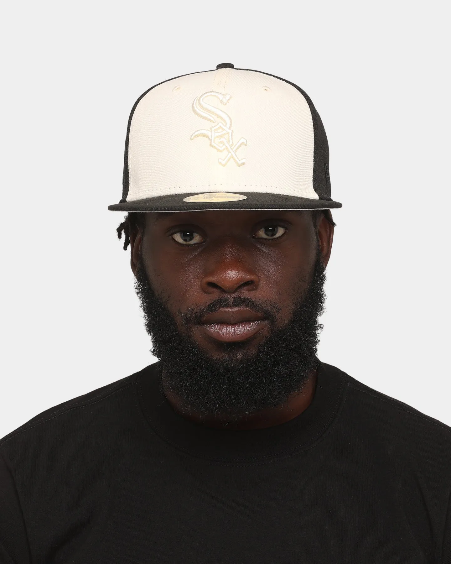 New Era Chicago White Sox 'Tonal Two-Tone' 59FIFTY Fitted Light Beige