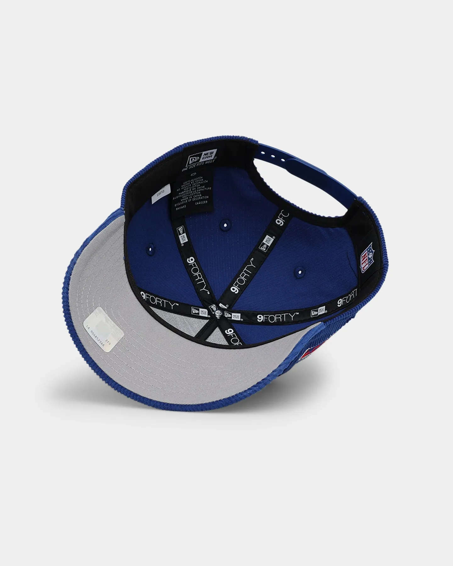 New Era Seattle Seahawks 'NFL Season Kick Off' Corduroy 9FORTY A-Frame Snapback Blue/OTC