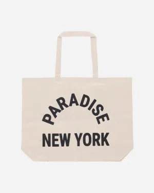 New York Tote Bag Natural