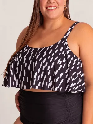 Offer: Shapermint Essentials Swim Ruffled Bikini Top - 60 percent OFF