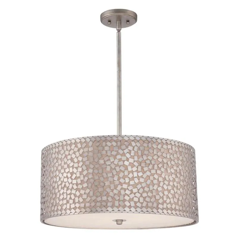Old Silver Confetti Pendant | Assorted Sizes