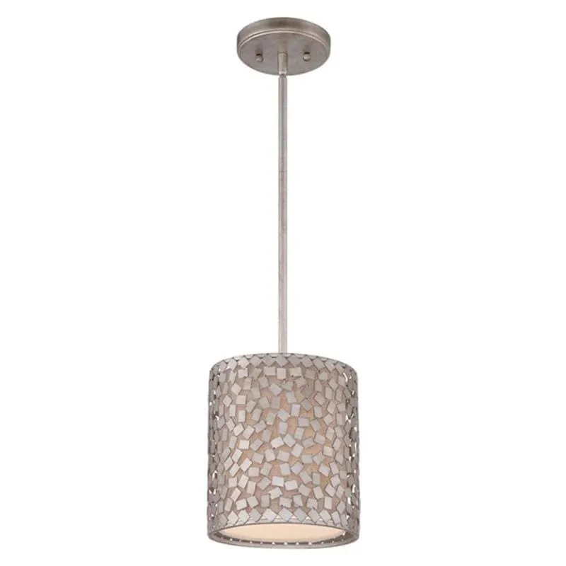 Old Silver Confetti Pendant | Assorted Sizes