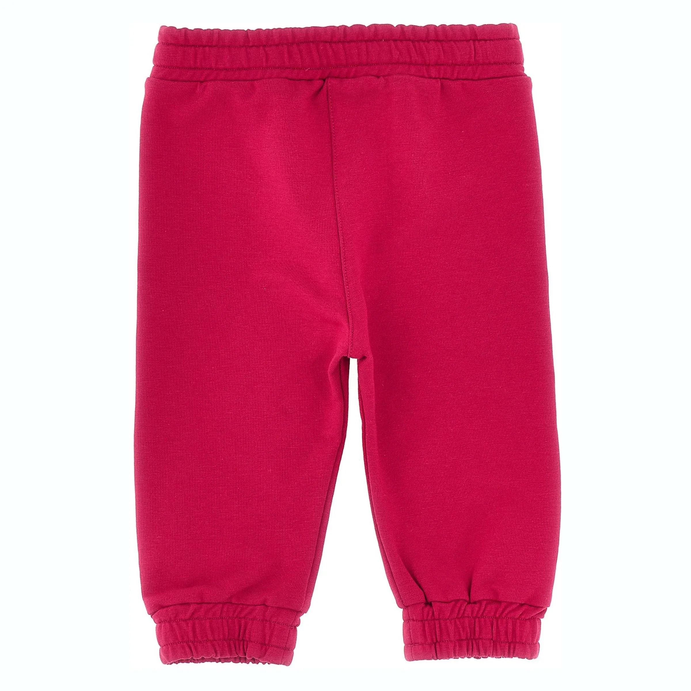 Pink Logo Print Joggers