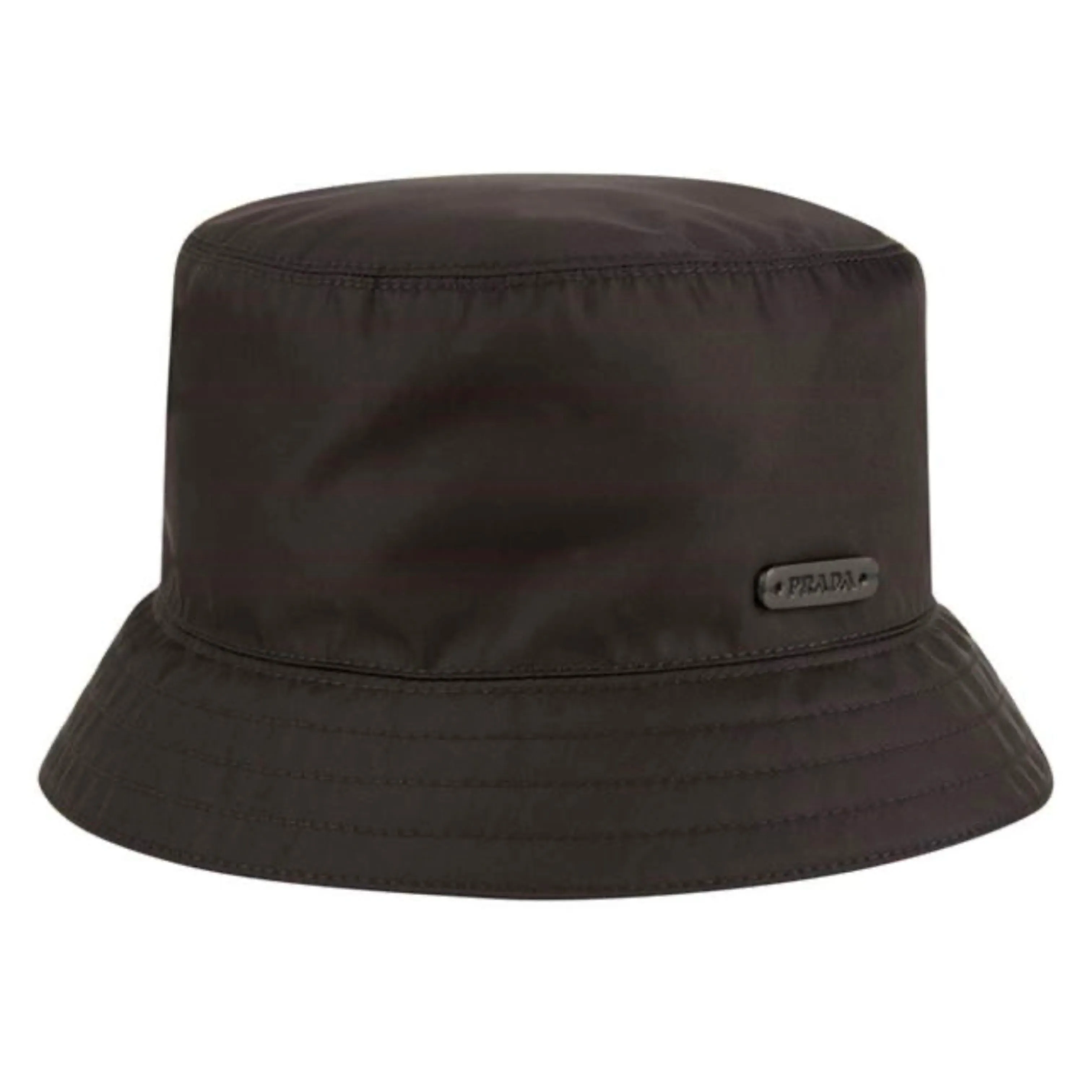 Prada Black Nylon Bucket Hat