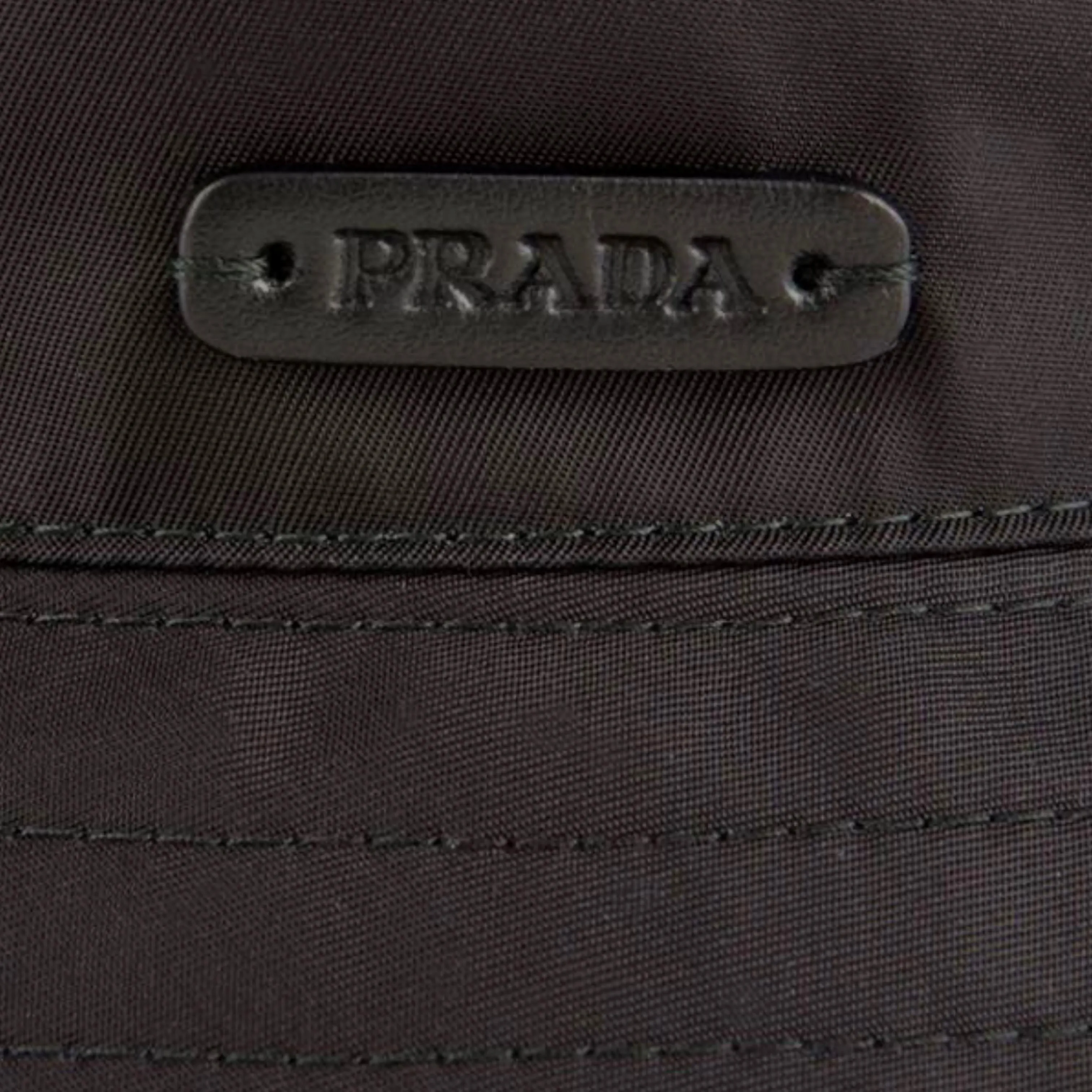 Prada Black Nylon Bucket Hat
