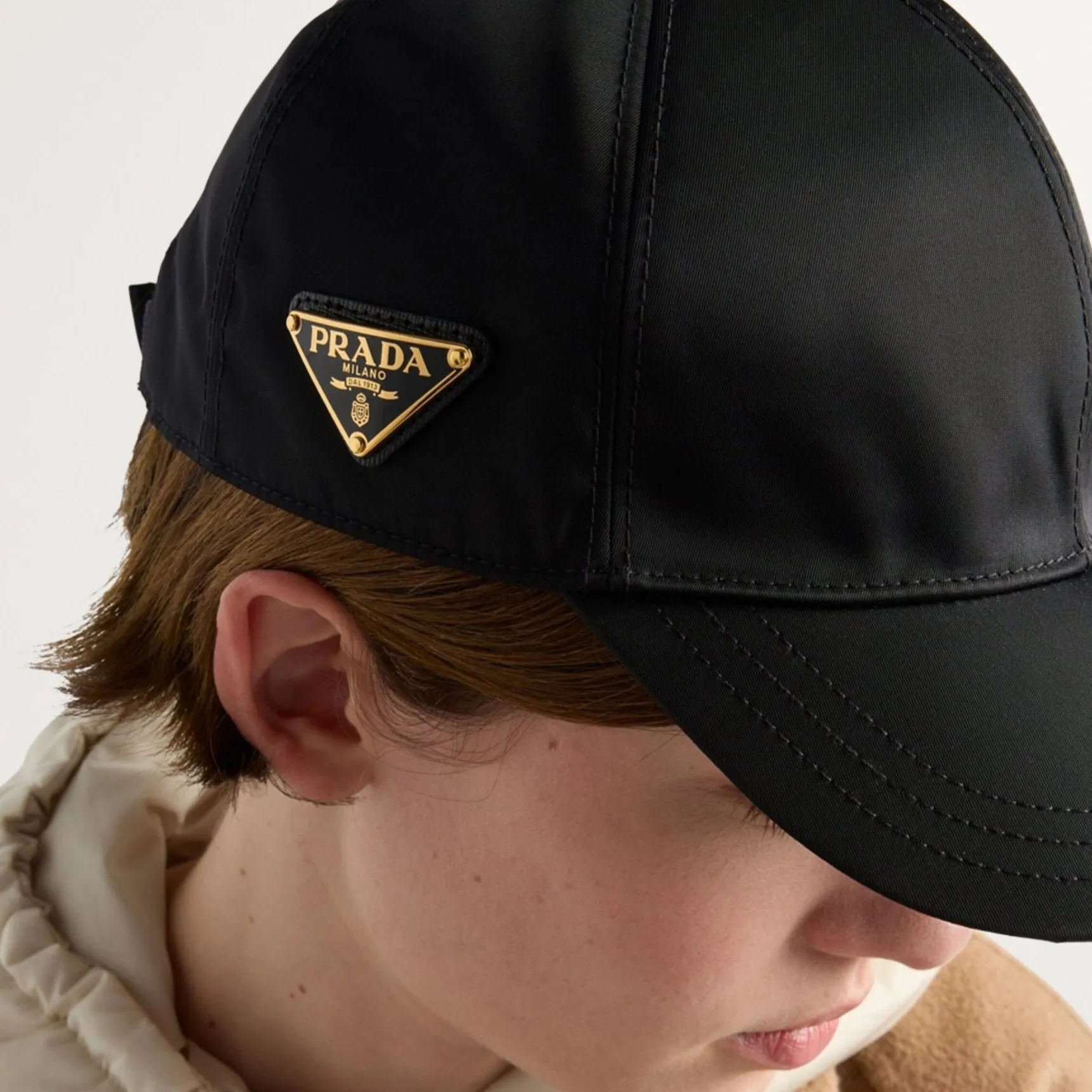 Prada Re-Nylon Baseball Cap