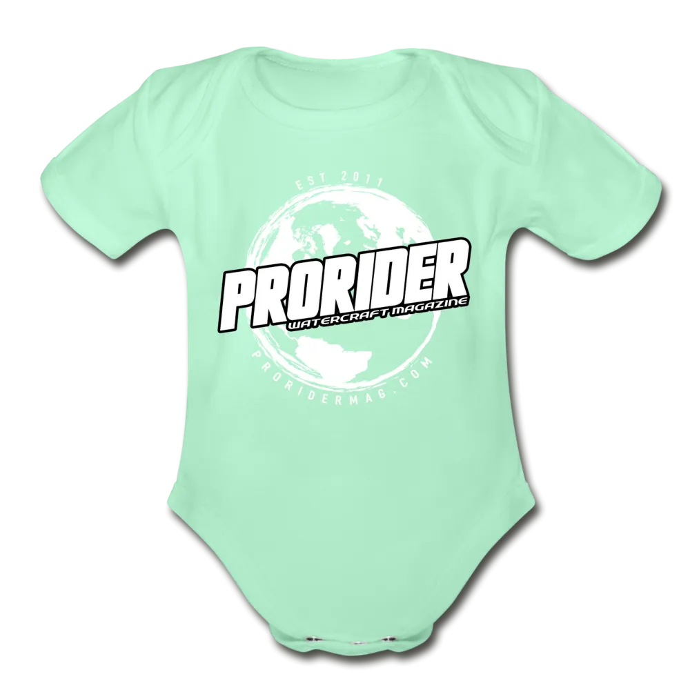 Pro Rider World Organic Short Sleeve Baby Bodysuit
