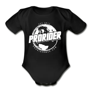 Pro Rider World Organic Short Sleeve Baby Bodysuit