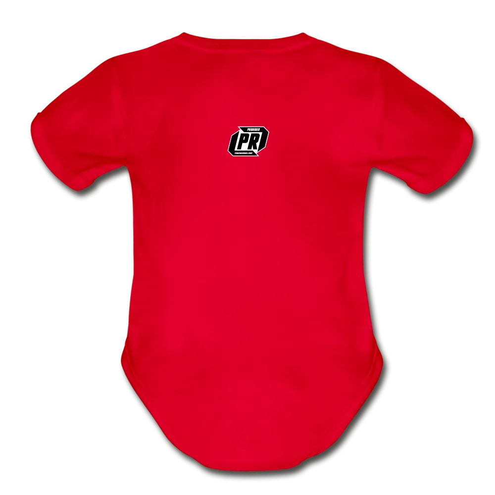 Pro Rider World Organic Short Sleeve Baby Bodysuit