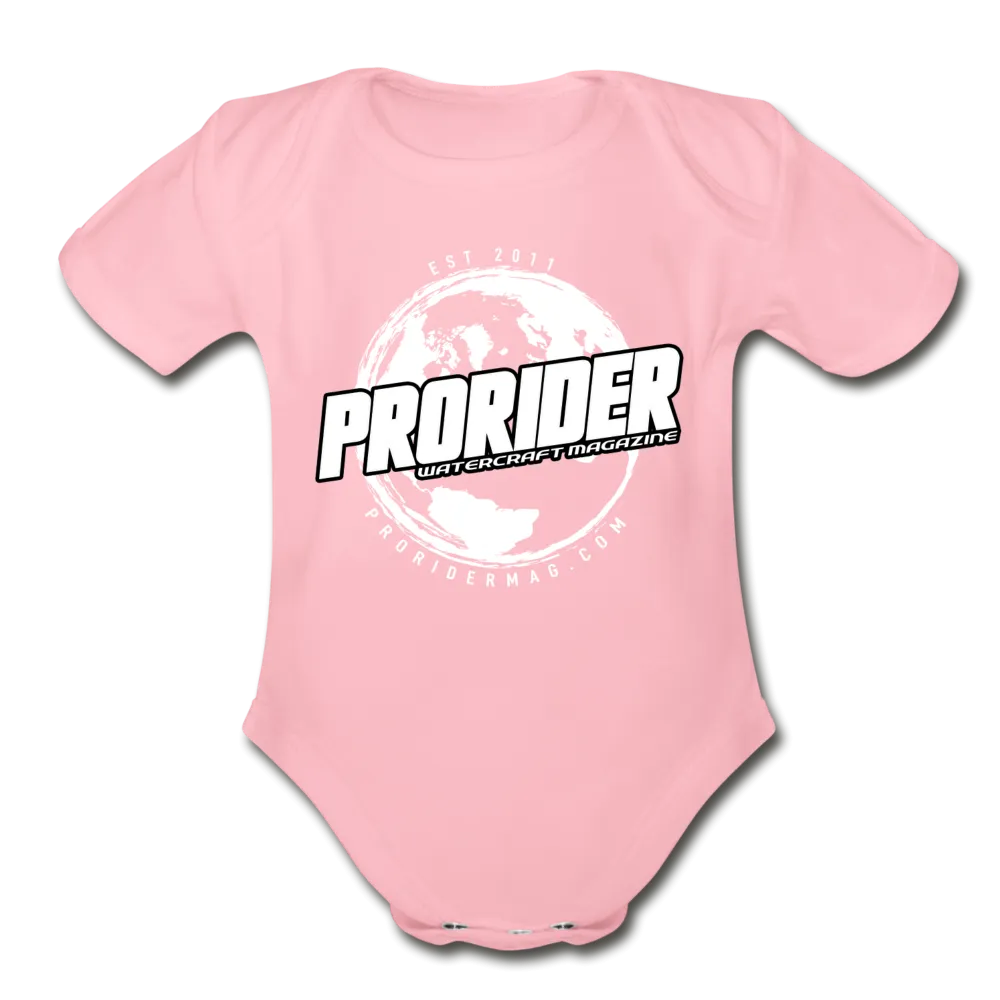 Pro Rider World Organic Short Sleeve Baby Bodysuit