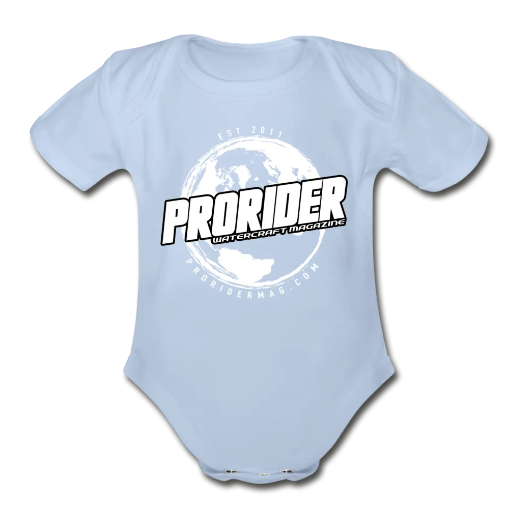 Pro Rider World Organic Short Sleeve Baby Bodysuit