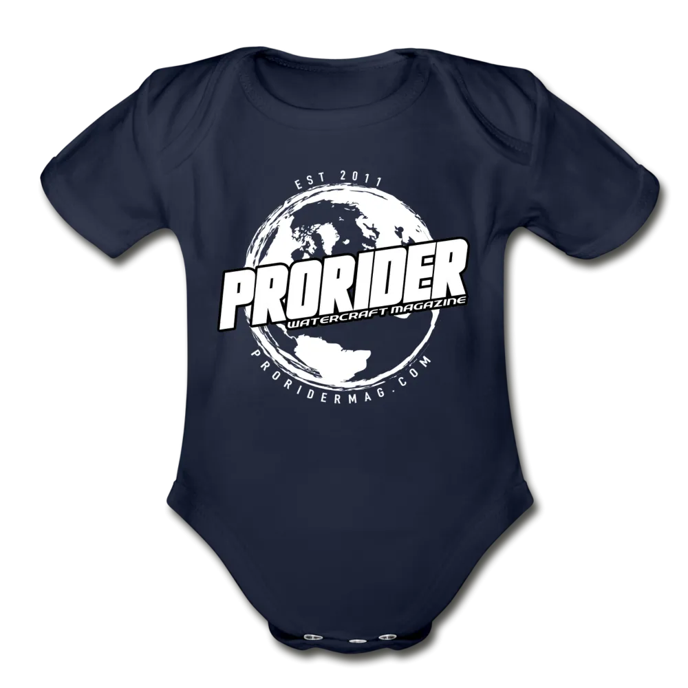 Pro Rider World Organic Short Sleeve Baby Bodysuit