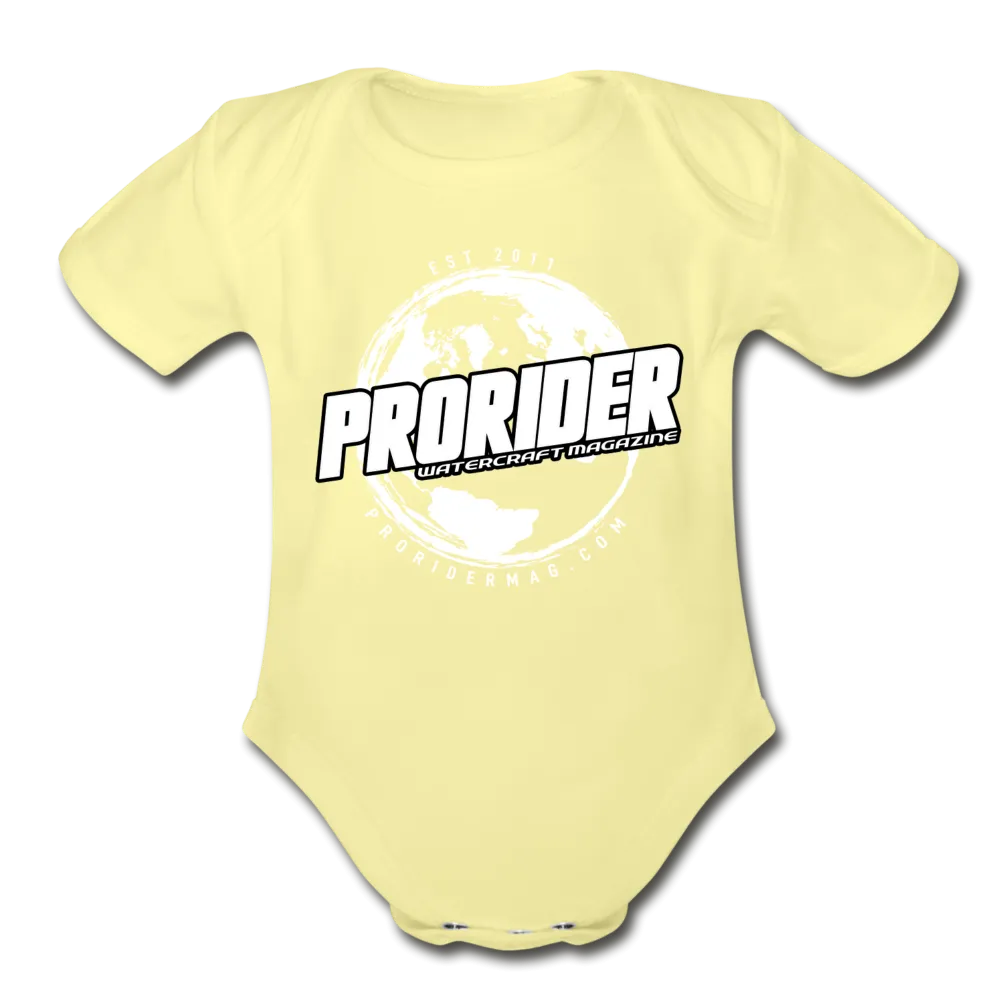 Pro Rider World Organic Short Sleeve Baby Bodysuit