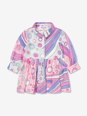PUCCI Baby Girls Fontane Print Dress in Pink