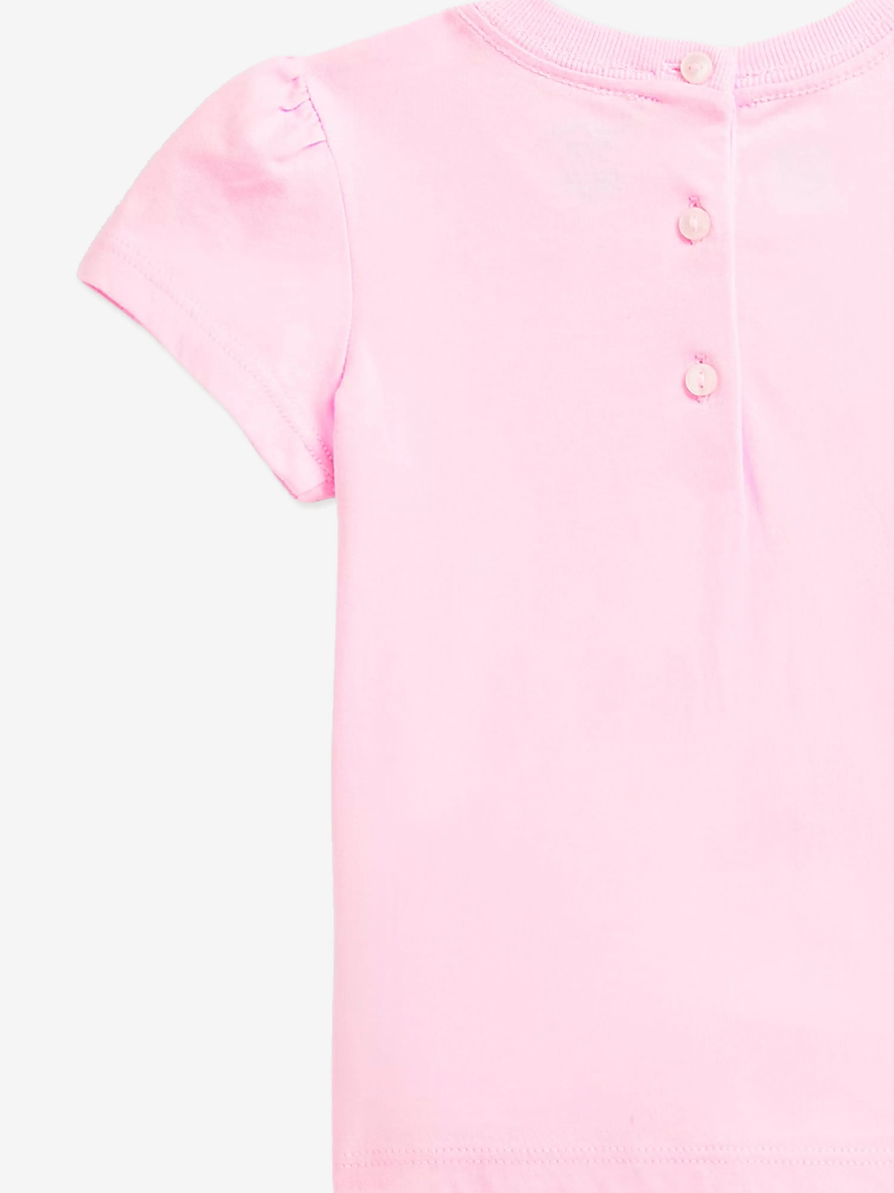 Ralph Lauren Baby Girls Bear T-Shirt in Pink