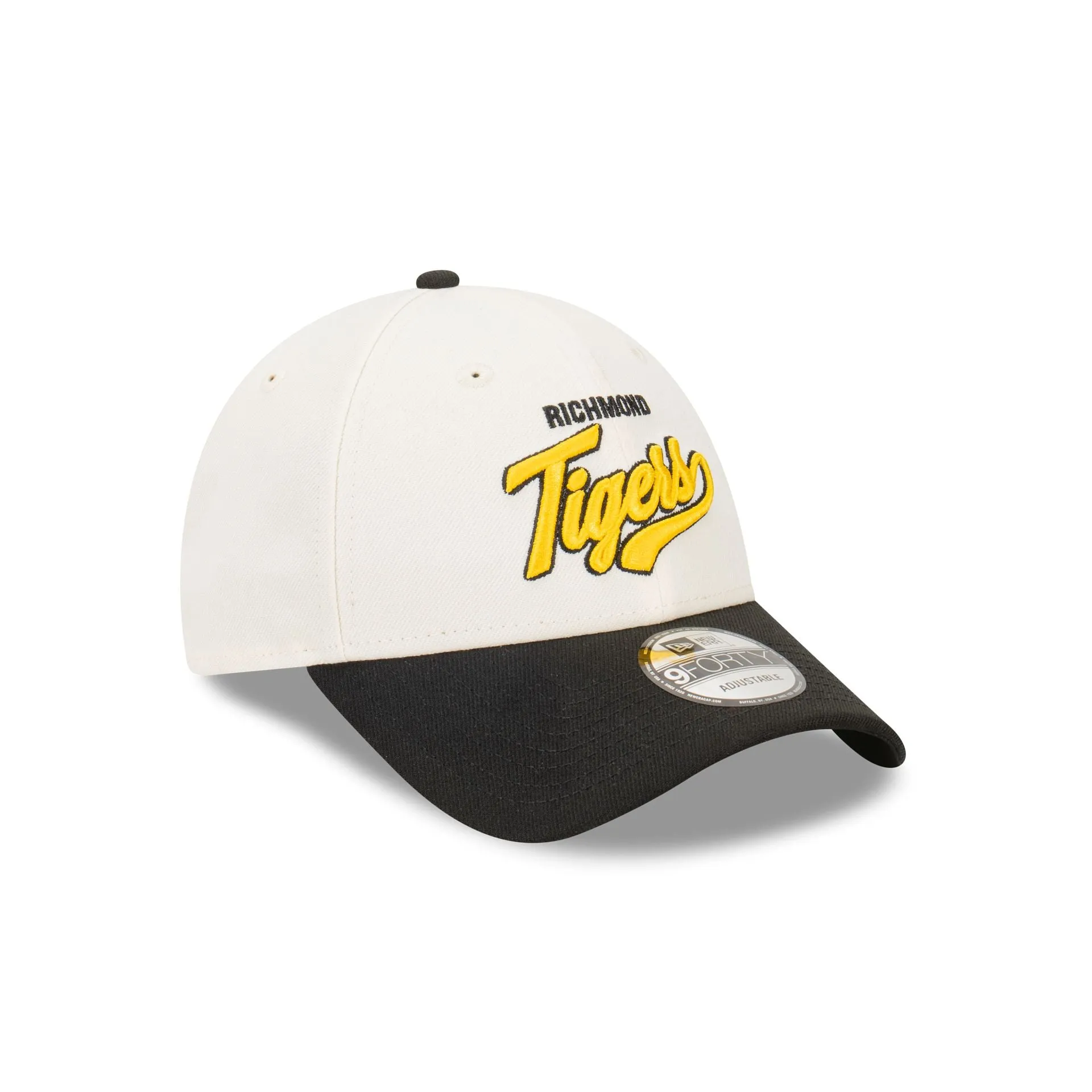 Richmond Tigers AFL Supporter Two-Tone Script 9FORTY Snapback
