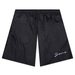 Signature Logo Swim Shorts - Black/White