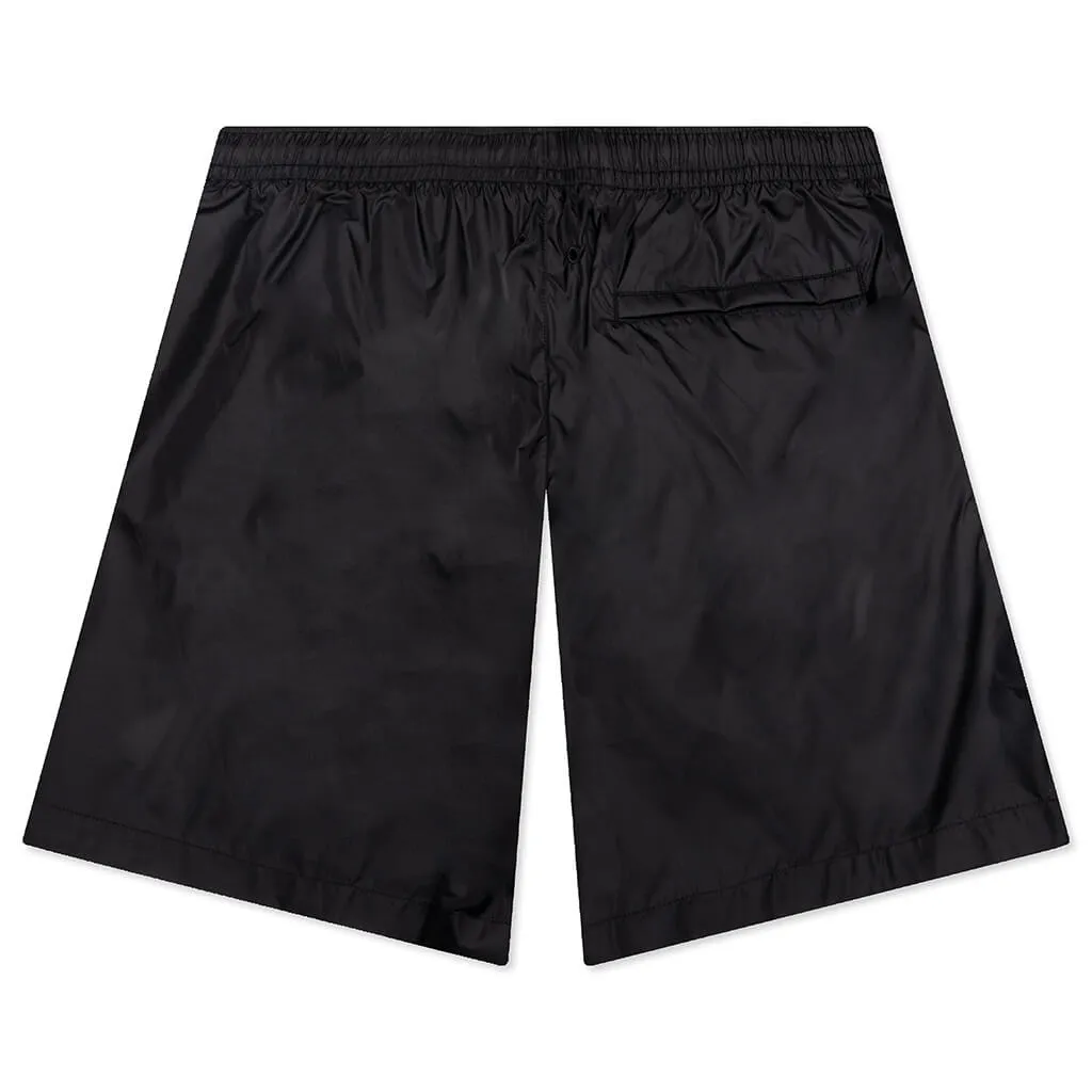 Signature Logo Swim Shorts - Black/White