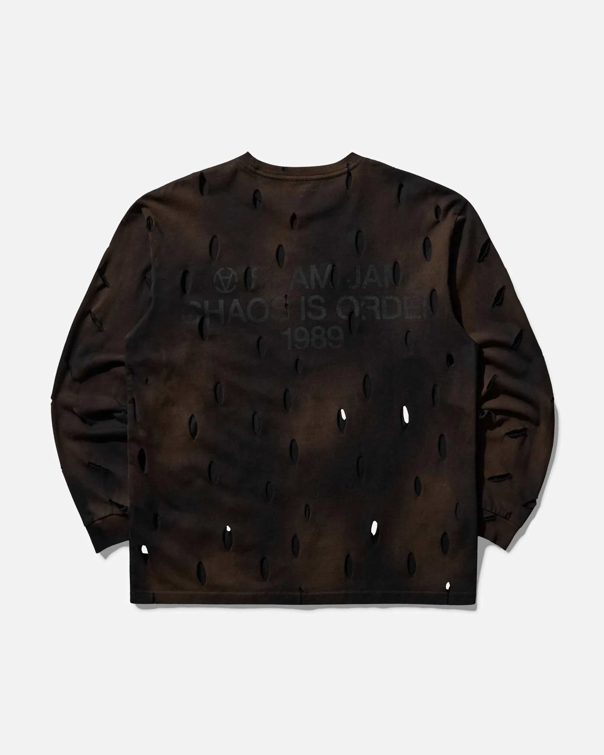 Slam Jam Chase Longsleeve T-Shirt Black