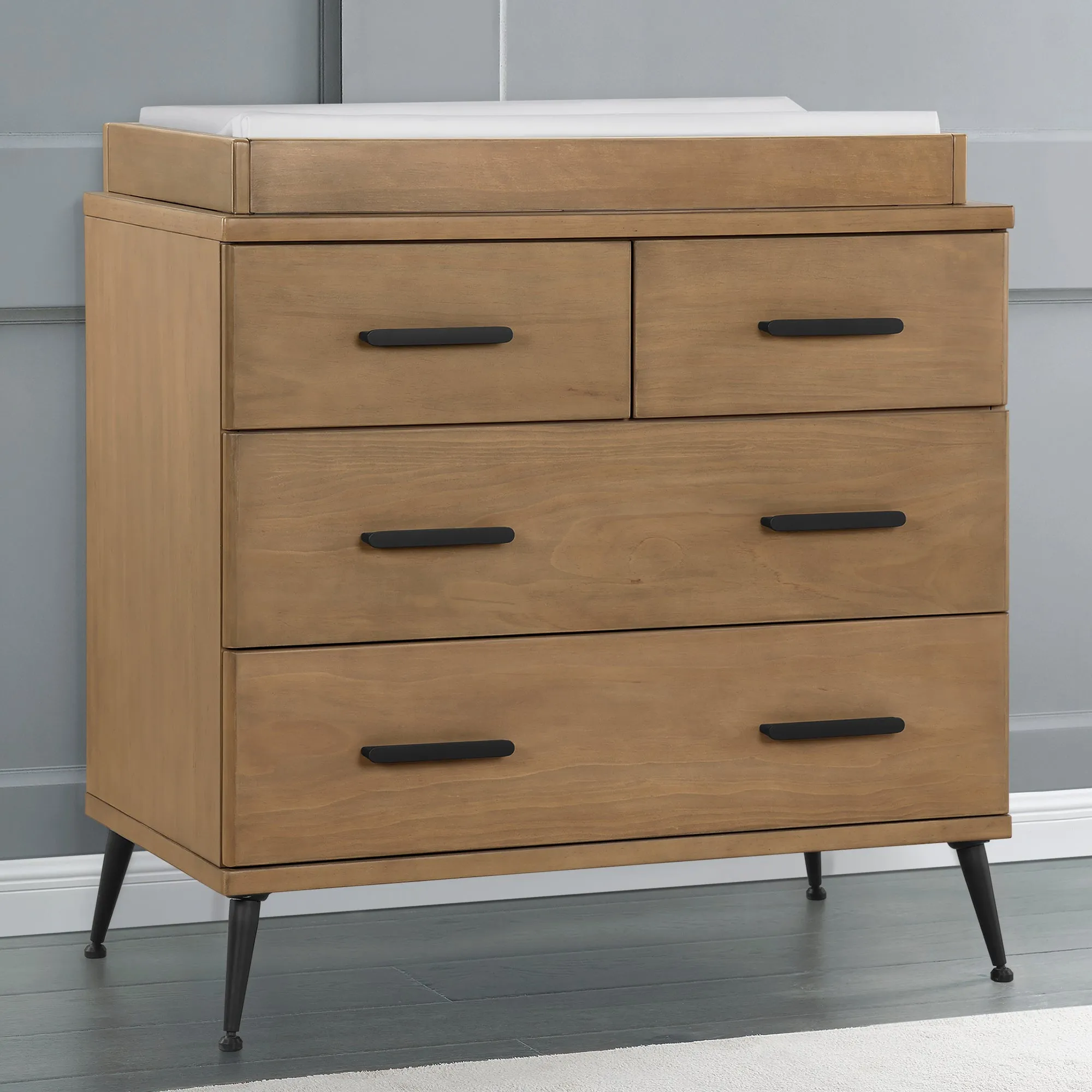 Sloane 4 Drawer Dresser with Changing Top