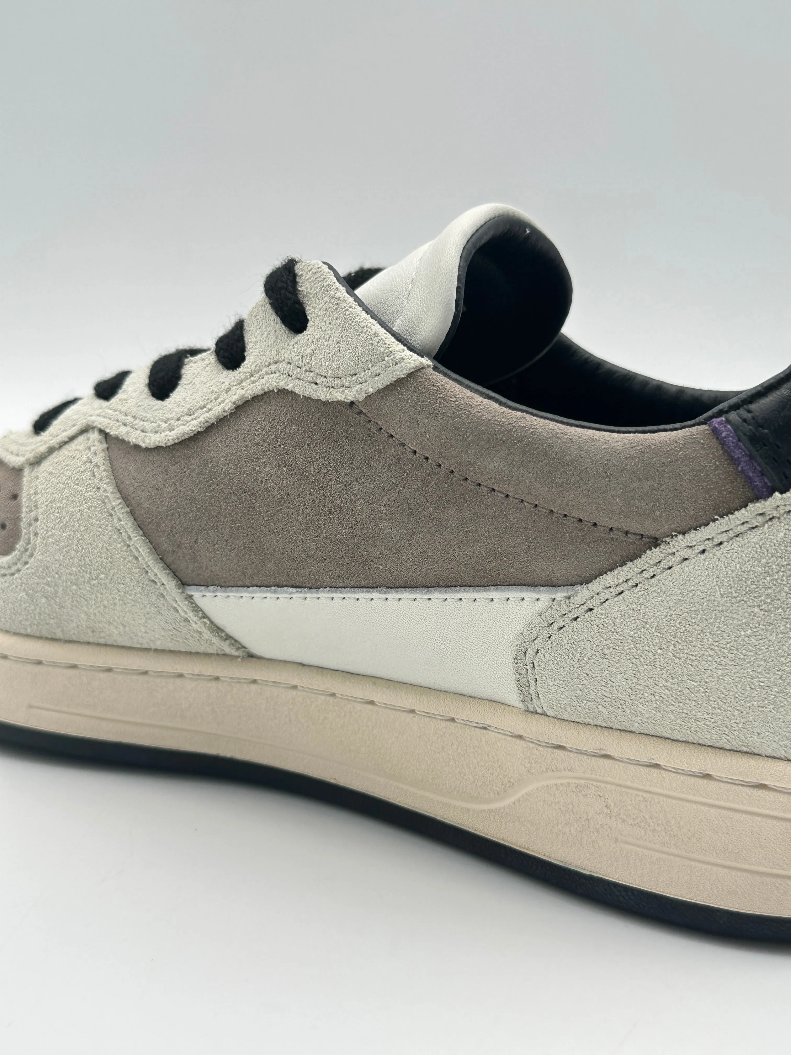 Sneakers Court 2.0 Powder Mud In Pelle Scamosciata Beige Fango