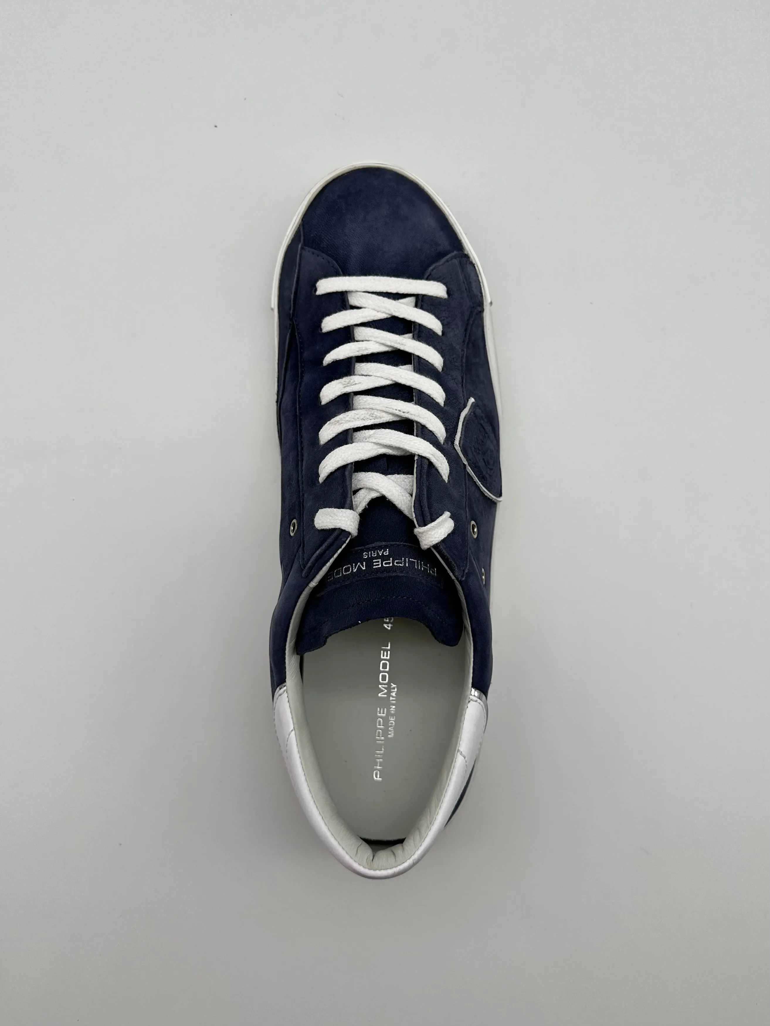 Sneakers PRSX Low In Nabuk Lave Blu